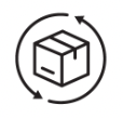 returns box with arrows icon